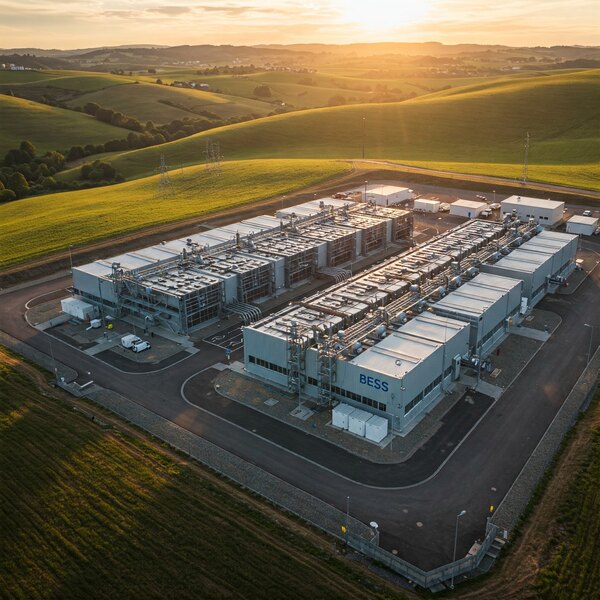 Solar + Battery Storage System Project with SECI